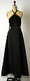 Evening dress, Geoffrey Beene (American, Haynesville, Louisiana 1927–2004 New York), synthetic fiber, wool, American