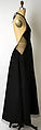 Evening dress, Geoffrey Beene (American, Haynesville, Louisiana 1927–2004 New York), synthetic fiber, wool, American
