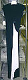 Evening dress, Geoffrey Beene (American, Haynesville, Louisiana 1927–2004 New York), synthetic fiber, wool, American