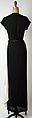 Evening dress, Geoffrey Beene (American, Haynesville, Louisiana 1927–2004 New York), synthetic fiber, wool, American