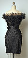 Evening dress, Arnold Scaasi (American, born Montreal, Canada, 1931–2015), silk, synthetic fiber, American