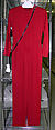 Jumpsuit, Geoffrey Beene (American, Haynesville, Louisiana 1927–2004 New York), wool, American