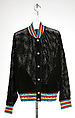 Jacket, Gianni Versace (Italian, founded 1978), leather, Italian