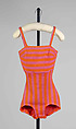 Bathing suit, Rudi Gernreich American, born Austria, Wool, American