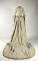 Ball gown, silk, British
