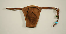 Bikini, Giorgio di Sant'Angelo (American, born Italy, 1933–1989), leather, American