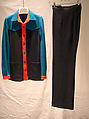 Ensemble, Giorgio di Sant&#39;Angelo (American, born Italy, 1933–1989), wool, cotton, American