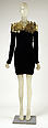 Dress, Giorgio di Sant'Angelo (American, born Italy, 1933–1989), cotton, synthetic fiber, wool, metal, American