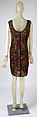Dress, Giorgio di Sant&#39;Angelo (American, born Italy, 1933–1989), synthetic fiber, glass, American
