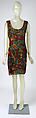 Dress, Giorgio di Sant'Angelo (American, born Italy, 1933–1989), synthetic fiber, glass, American