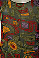 Dress, Giorgio di Sant&#39;Angelo (American, born Italy, 1933–1989), synthetic fiber, glass, American