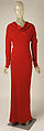 Dress, Giorgio di Sant'Angelo (American, born Italy, 1933–1989), wool, American