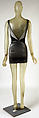 Dress, Giorgio di Sant&#39;Angelo (American, born Italy, 1933–1989), synthetic fiber, American