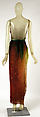 Ensemble, Giorgio di Sant&#39;Angelo (American, born Italy, 1933–1989), (a) synthetic, silk; (b) silk, plastic, American