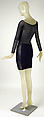 Dress, Giorgio di Sant&#39;Angelo (American, born Italy, 1933–1989), synthetic, American