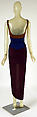 Dress, Giorgio di Sant&#39;Angelo (American, born Italy, 1933–1989), synthetic fiber, American