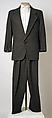 Suit, Perry Ellis Sportswear Inc.  American, (a,b) wool; (c) cotton, American