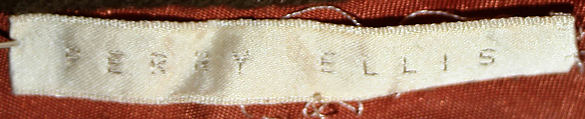 Suit, Perry Ellis Sportswear Inc. (American, founded 1978), wool, American