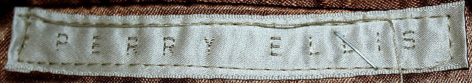 Coat, Perry Ellis Sportswear Inc. (American, founded 1978), wool, American