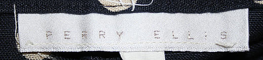 Ensemble, Perry Ellis Sportswear Inc. (American, founded 1978), (a, b) linen; (c) cotton, American