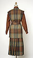 Ensemble, Perry Ellis Sportswear Inc. (American, founded 1978), (a–c) wool; (d) silk, American