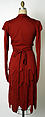 Dress, Norma Kamali (American, born 1945), synthetic fiber, American