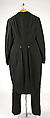 Suit, Brooks Brothers (American, founded 1818), (a, b) wool, silk; (c) silk, cotton, American
