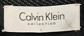 Calvin Klein, Inc. | Pantsuit | American | The Metropolitan Museum of Art
