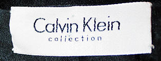 Calvin Klein, Inc., Evening ensemble, American