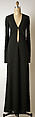 Evening dress, Calvin Klein, Inc. (American, founded 1968), rayon, American