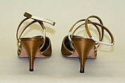 Ensemble, Calvin Klein, Inc. (American, founded 1968), (a,b) cotton, linen; (c,d) silk, American