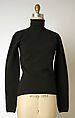 Ensemble, Calvin Klein, Inc. (American, founded 1968), (a–c) wool; (d) lambswool, nylon, spandex, American