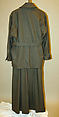 Ensemble, Calvin Klein, Inc. (American, founded 1968), (a–c) wool; (d) silk, American