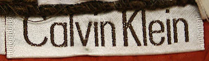 Ensemble, Calvin Klein, Inc. (American, founded 1968), (a–c) wool
(d) silk, American