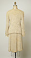 Suit, Adolfo (American, born Cuba, Cárdenas 1923–2021 New York), (a,b) wool, rayon; (c) silk, American