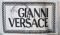 Jacket, Gianni Versace (Italian, founded 1978), leather, silk, metal, Italian