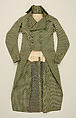 Coat, silk, French