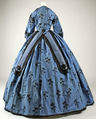 Dress, silk, French