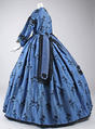 Dress, silk, French