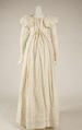 Dress, cotton, American
