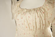 Dress, cotton, American