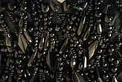 Camisole, Dolce &amp; Gabbana (Italian, founded 1985), synthetic fiber, jet, elastic, Italian