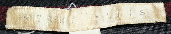 Suit, Perry Ellis Sportswear Inc. (American, founded 1978), (a,b) wool, cotton, rayon, plastic, American