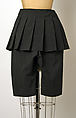 Suit, Comme des Garçons (Japanese, founded 1969), wool/linen blend, Japanese