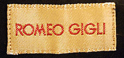 Ensemble, Romeo Gigli (Italian, born 1949), (a) cotton; (b) wool, polyester; (c,d) suede, Italian