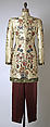 Evening ensemble, House of Balmain (French, founded 1945), silk, French