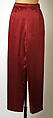 Evening ensemble, House of Balmain (French, founded 1945), silk, French