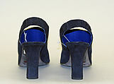 Ensemble, Donna Karan New York (American, founded 1985), (a,b) synthetic fiber; (c,d) suede, American