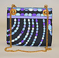 Purse, Emilio Pucci  Italian, silk, metal, Italian
