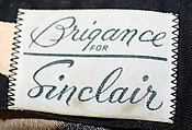 Beachwear, Tom Brigance (American, 1910–1990), cotton, American
